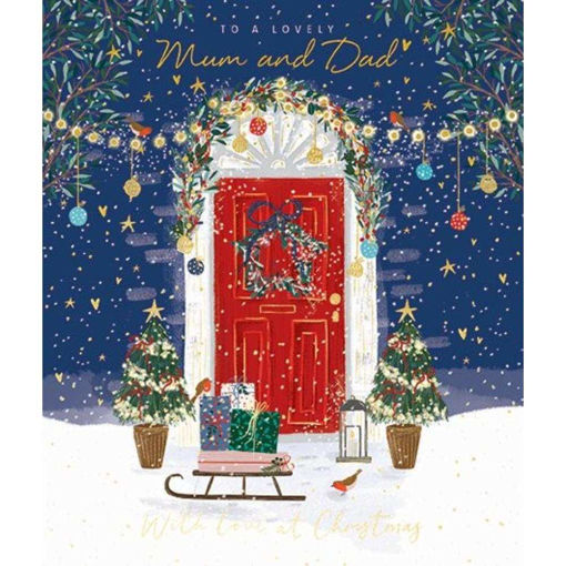 Picture of WONDERFUL MUM & DAD CHRISTMAS CARD